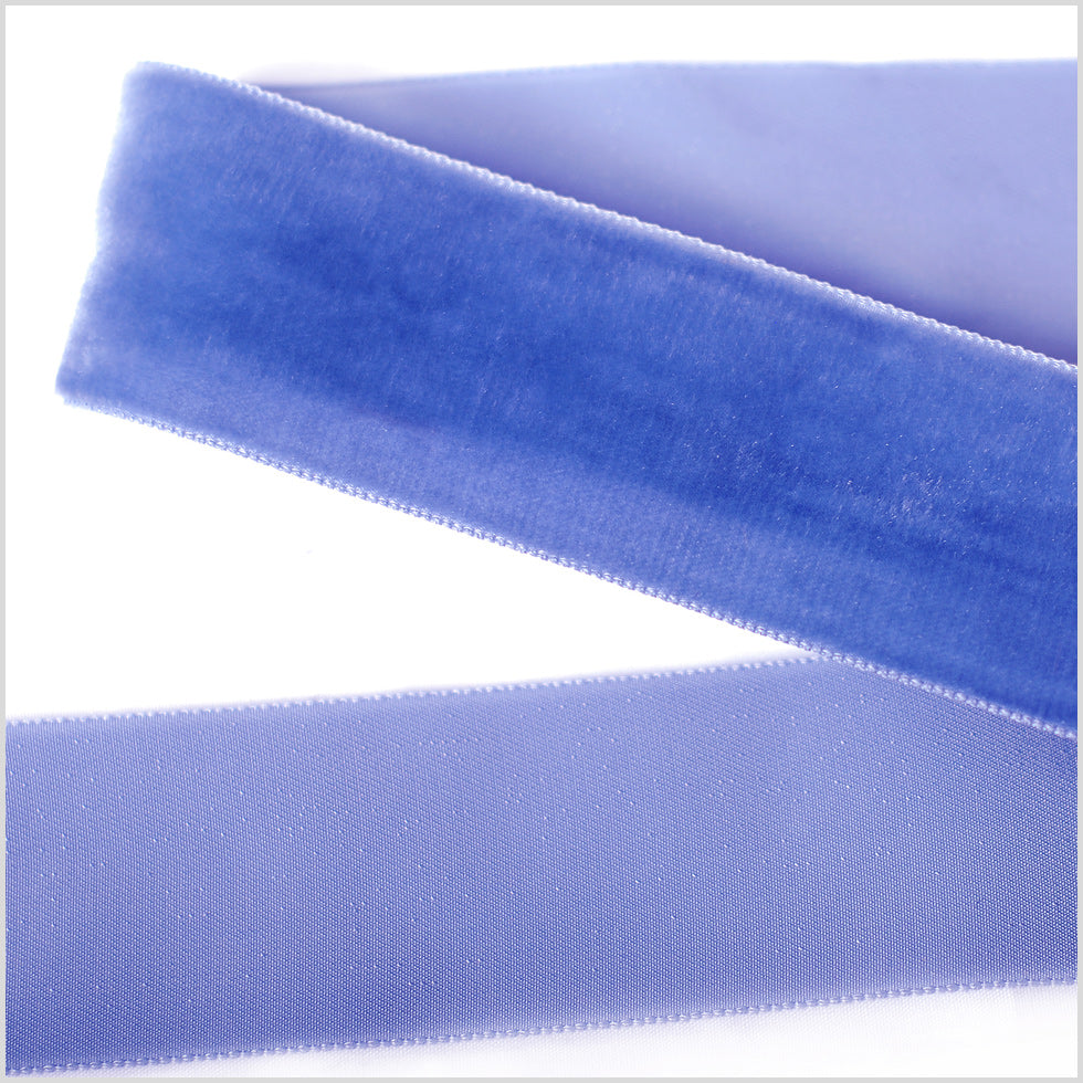 Single Faced Velvet Ribbon Made in Italy - 1.5