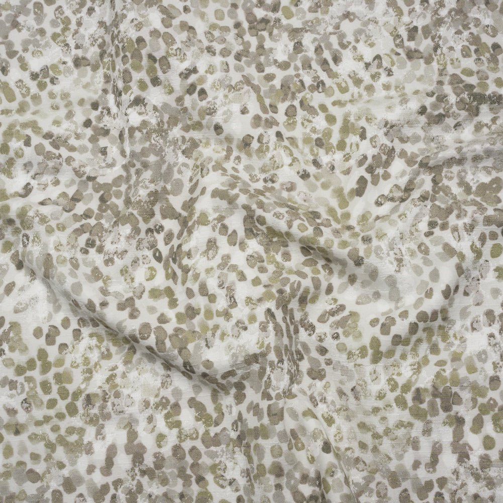 Drapery Jacquard Print - Otter Bouncing Spots - British Imported - Joann Fabrics