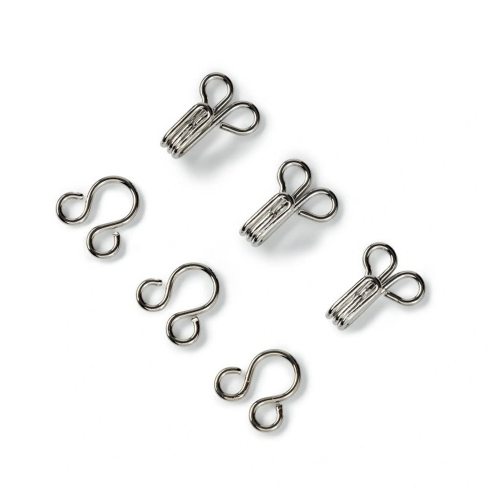 Prym Hooks & Eyes - Silver Size 2 - 12 Sets - Joann Fabrics