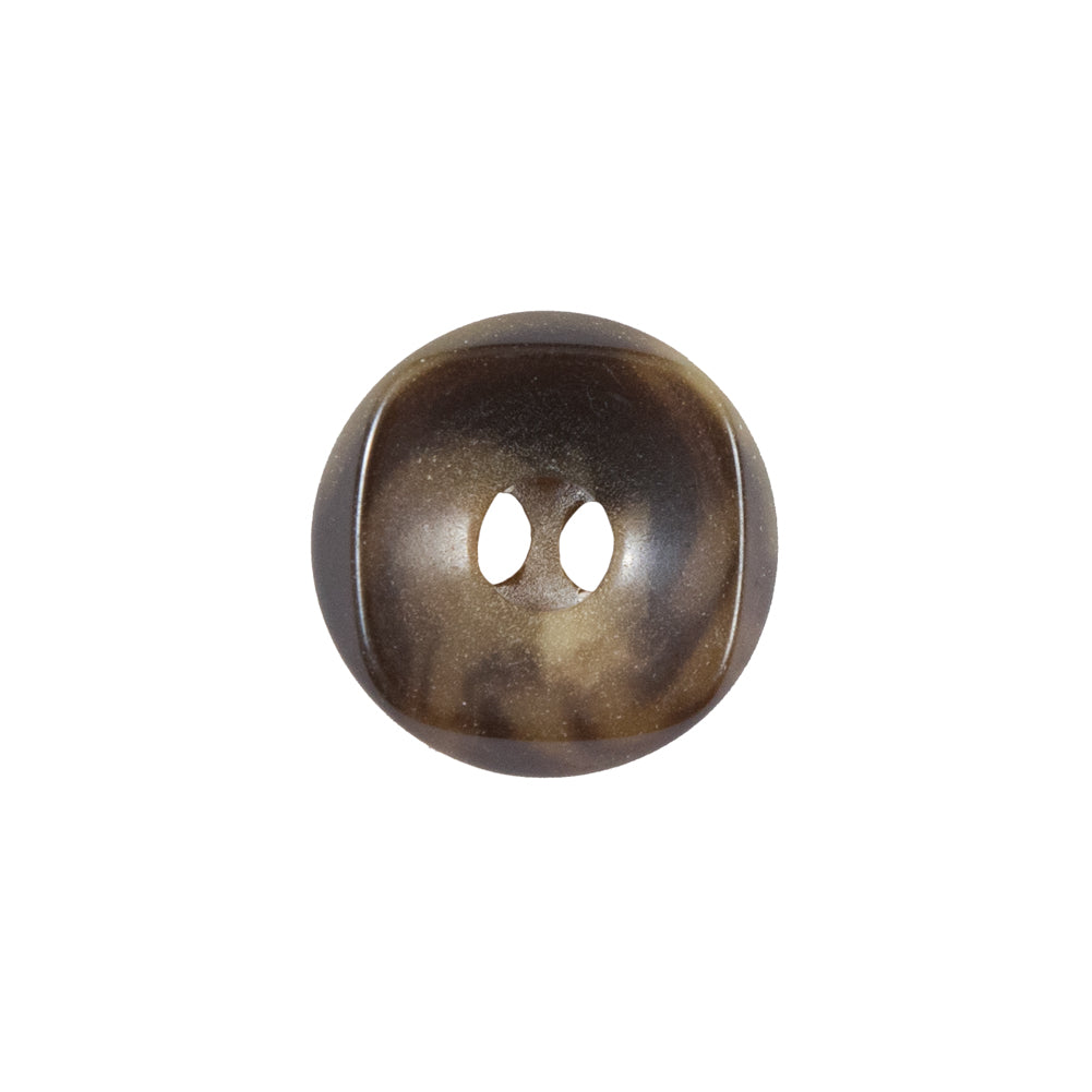 Brown and Beige Plastic Button - 28L/18mm - Joann Fabrics