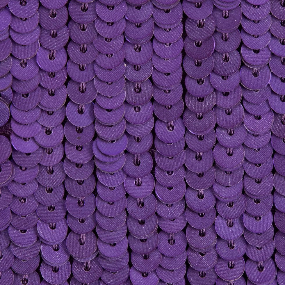 Phillip Lim Royal Purple Baby Sequined Silk Georgette - Joann Fabrics