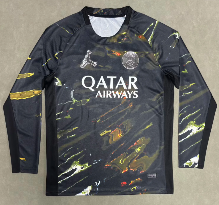 2025/2026 Long Sleeves Psg Paris Saint-Germain Fifth Away Football Jersey 1:1 Thai quality
