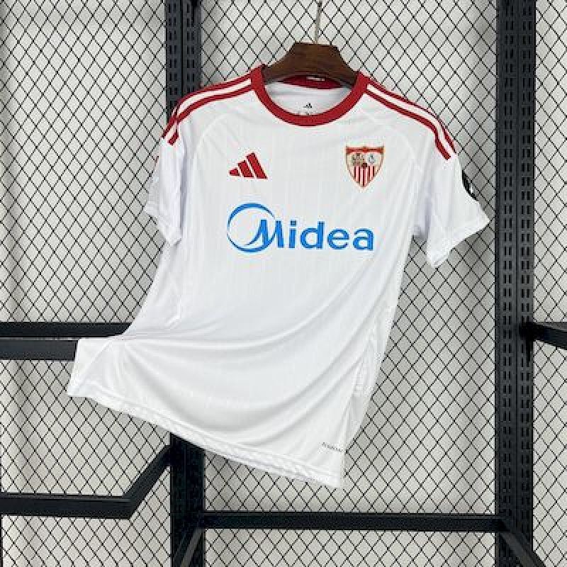 2025/2026 Sevilla Home Football Shirt 1:1 Thai Quality