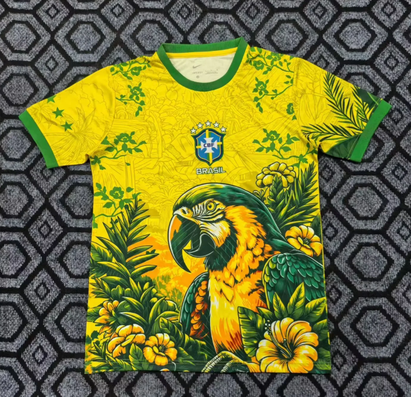 2026/2027 Brazil Macaw Special Edition Football Shirt 1:1 Thai Quality