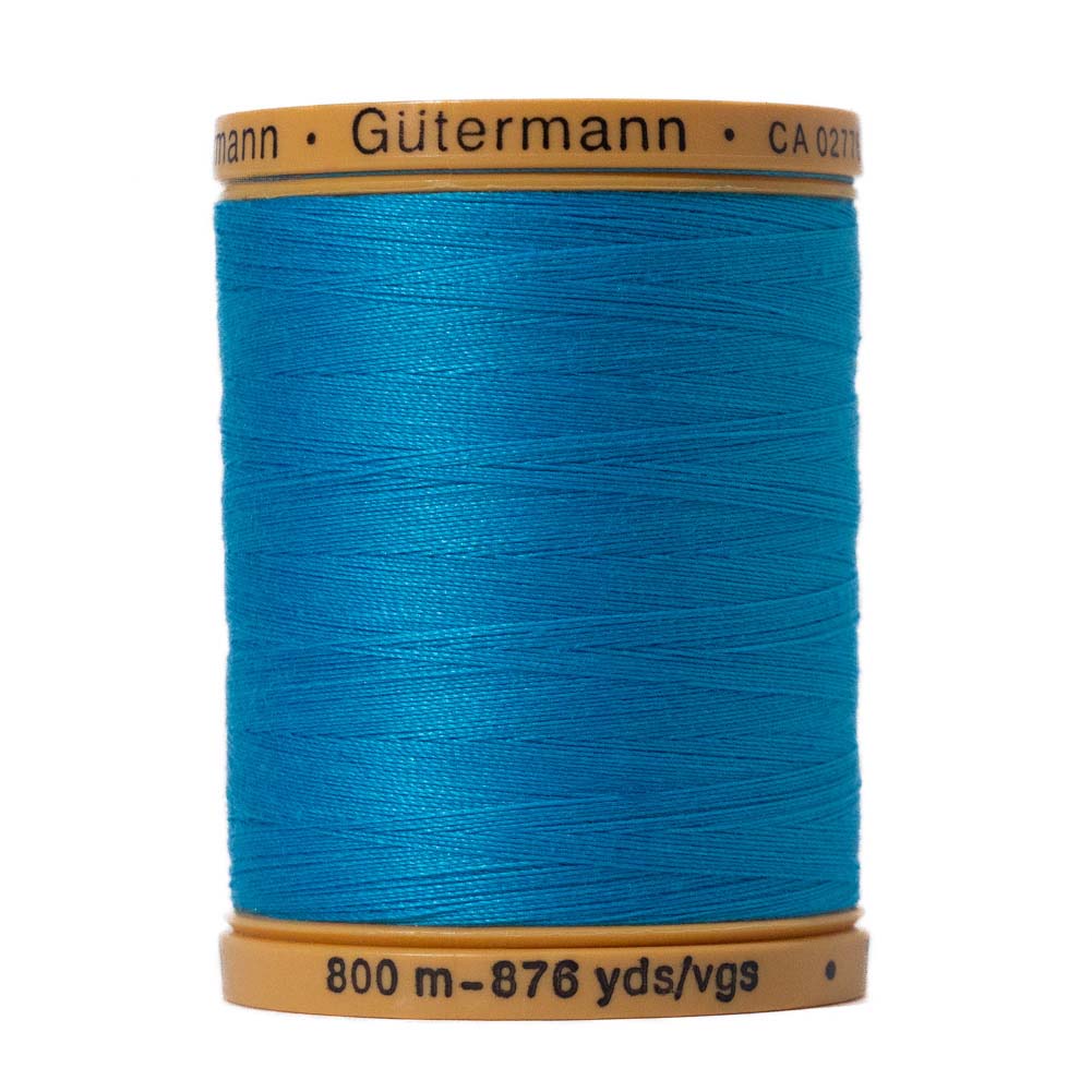 Gutermann Natural Cotton Thread 800m - 6745 Aqua Marine - Joann Fabrics