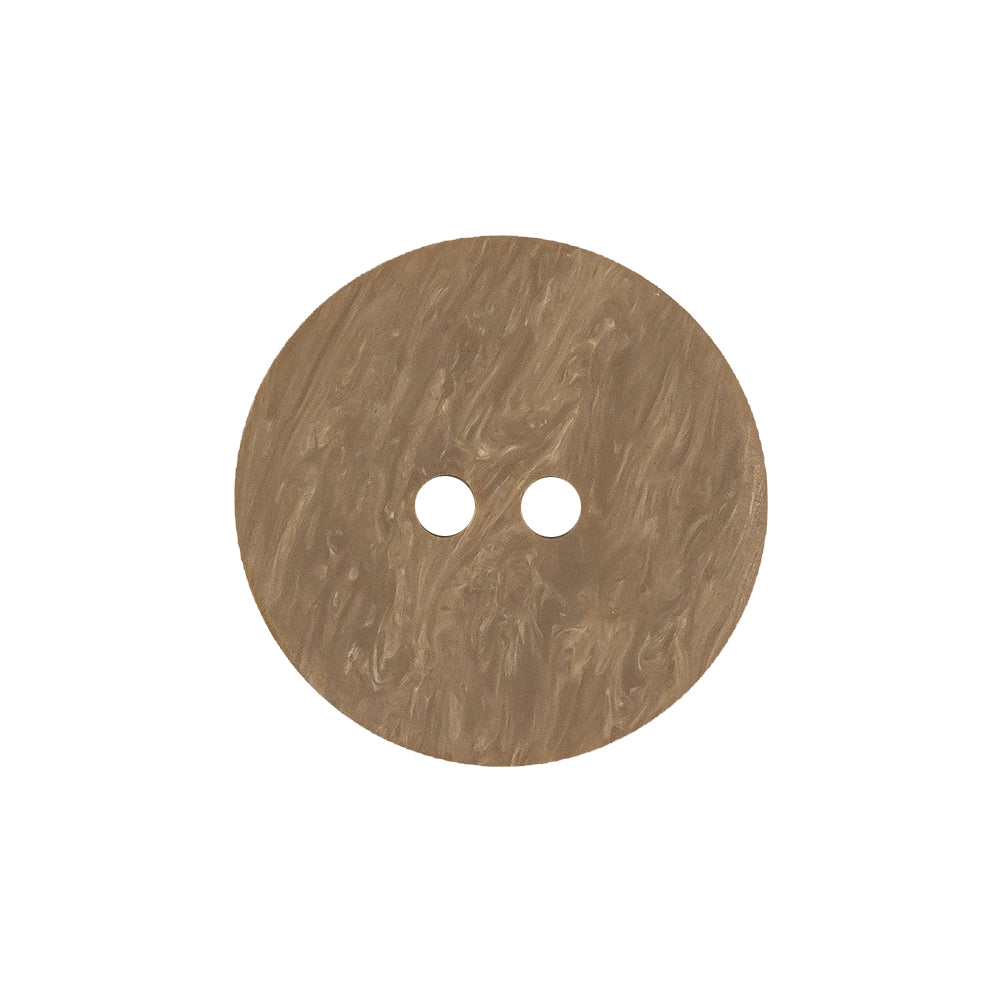 Beige Wood Look Geometric Carved 2-Hole Plastic Button - 36L/23mm - Joann Fabrics