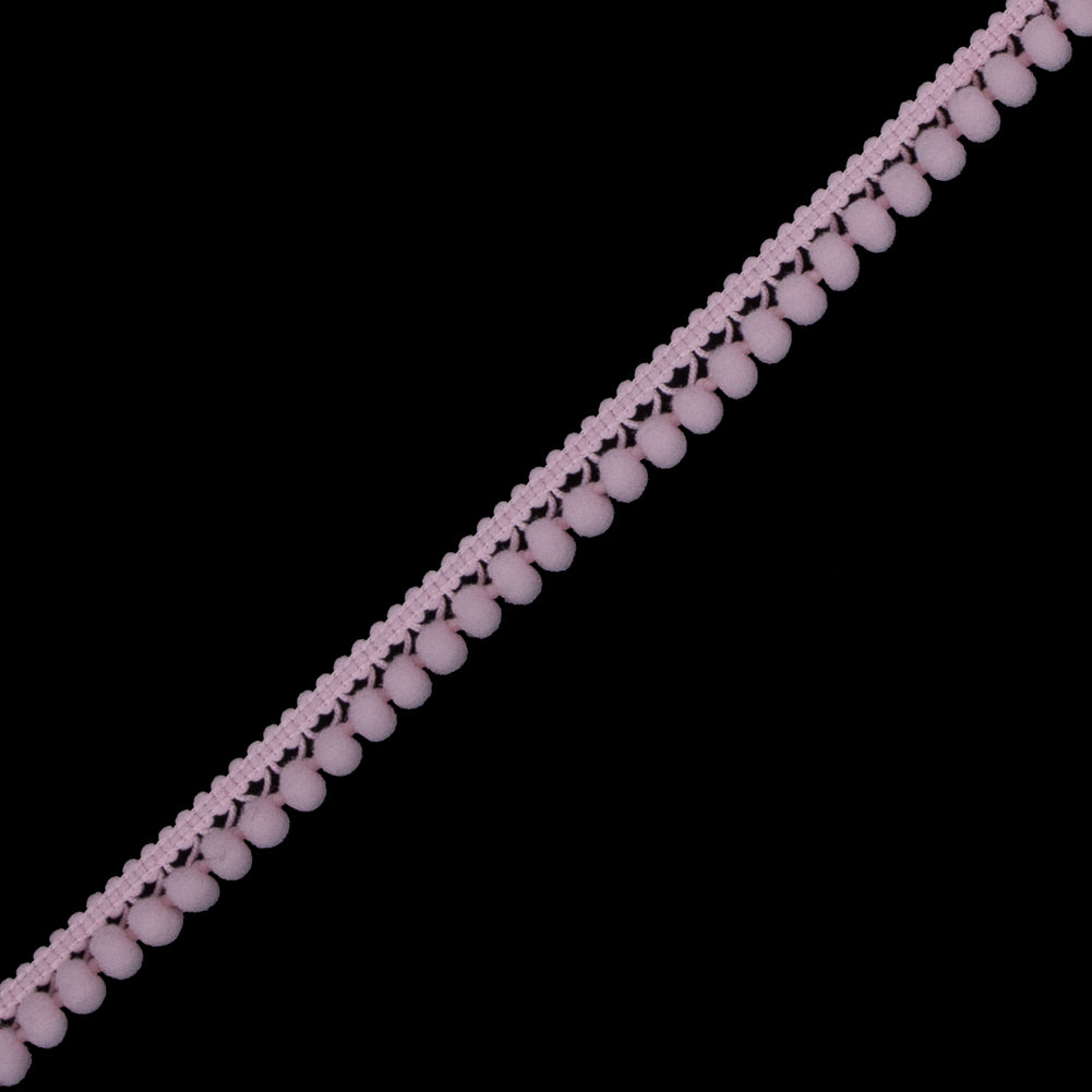 European Baby Pink Single Row Mini Pom Pom Trim - Joann Fabrics