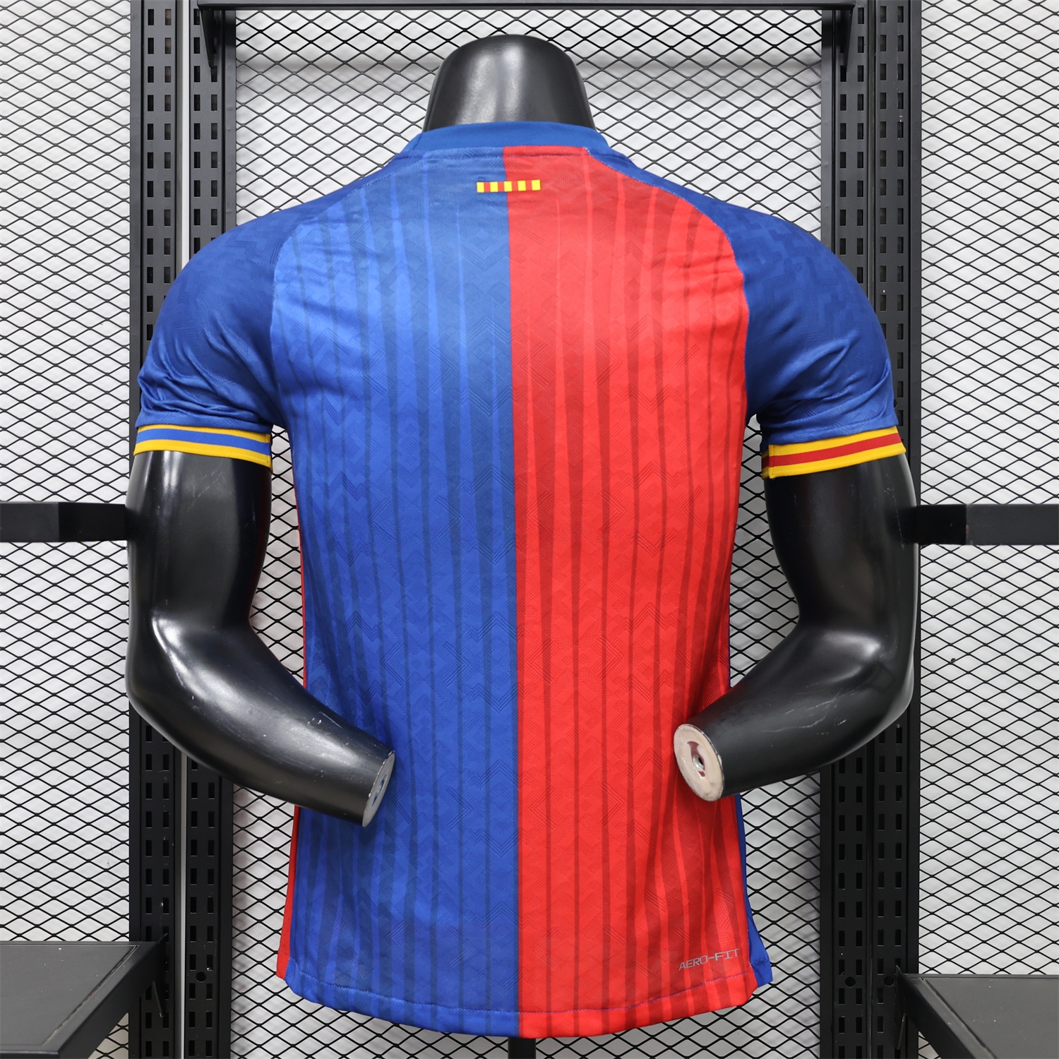 Barcelona 26-27 Red Blue Retro Style Casual Jersey - Player Version - UnitedFutballJersey