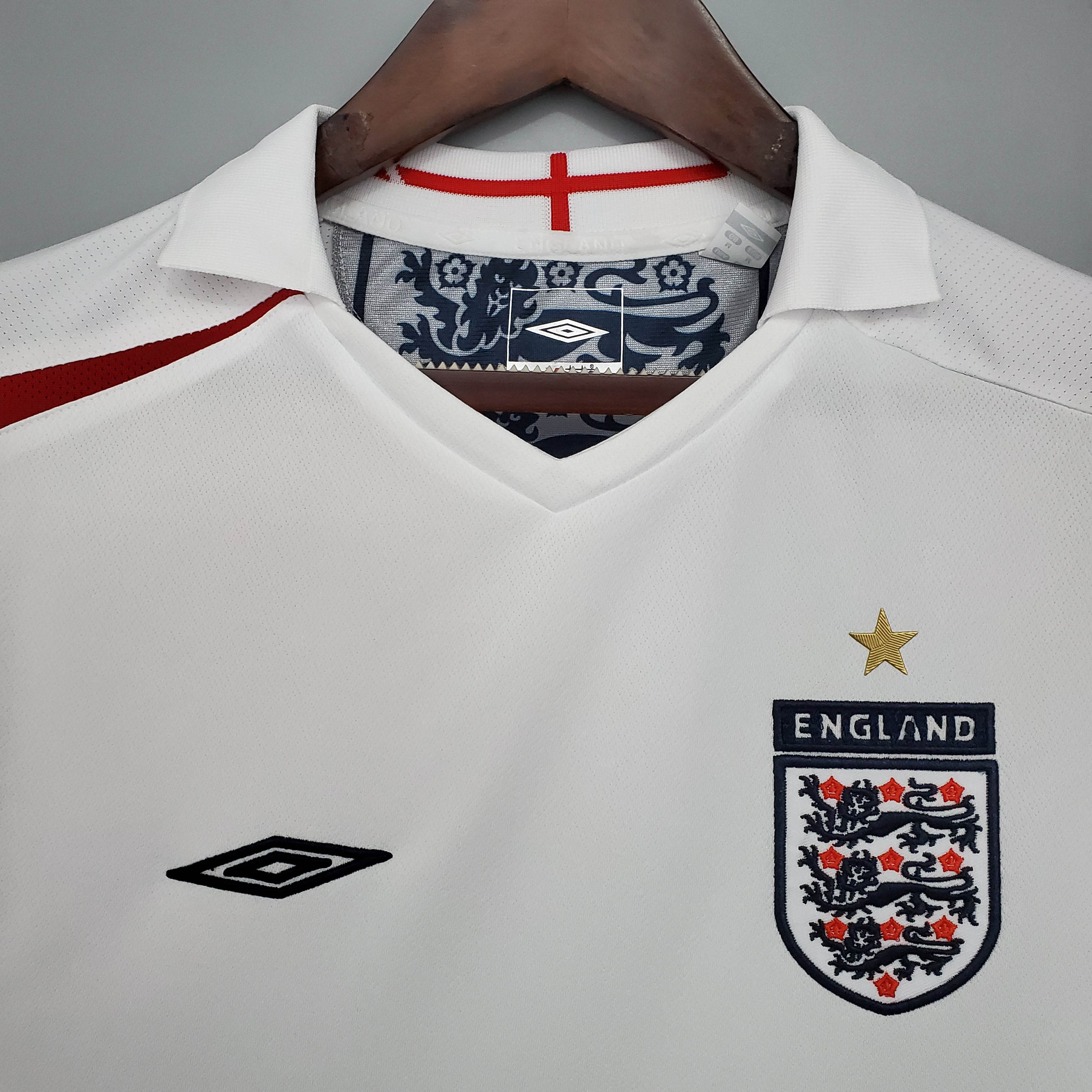 2006 Retro England Home Soccer Jersey 1:1 Thai Quality