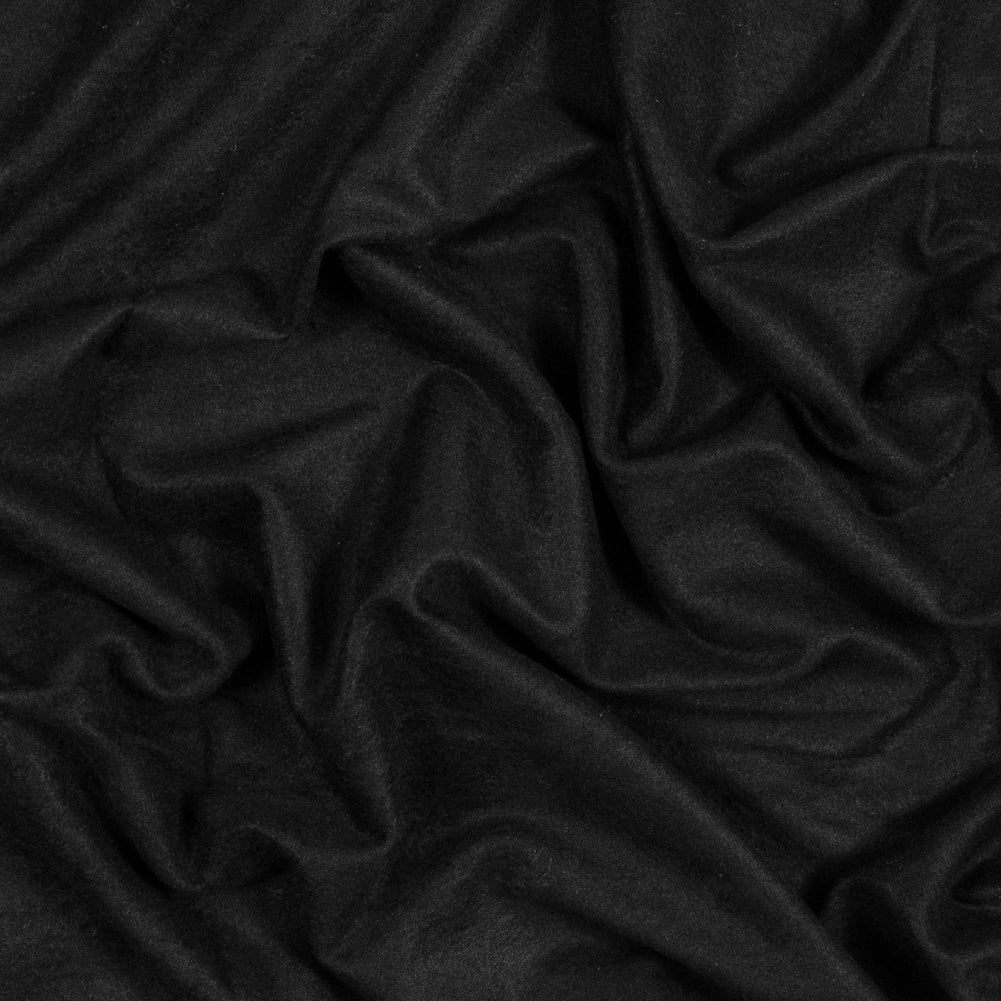 Bamboo and Merino Wool Stretch Fleece - Black - Joann Fabrics