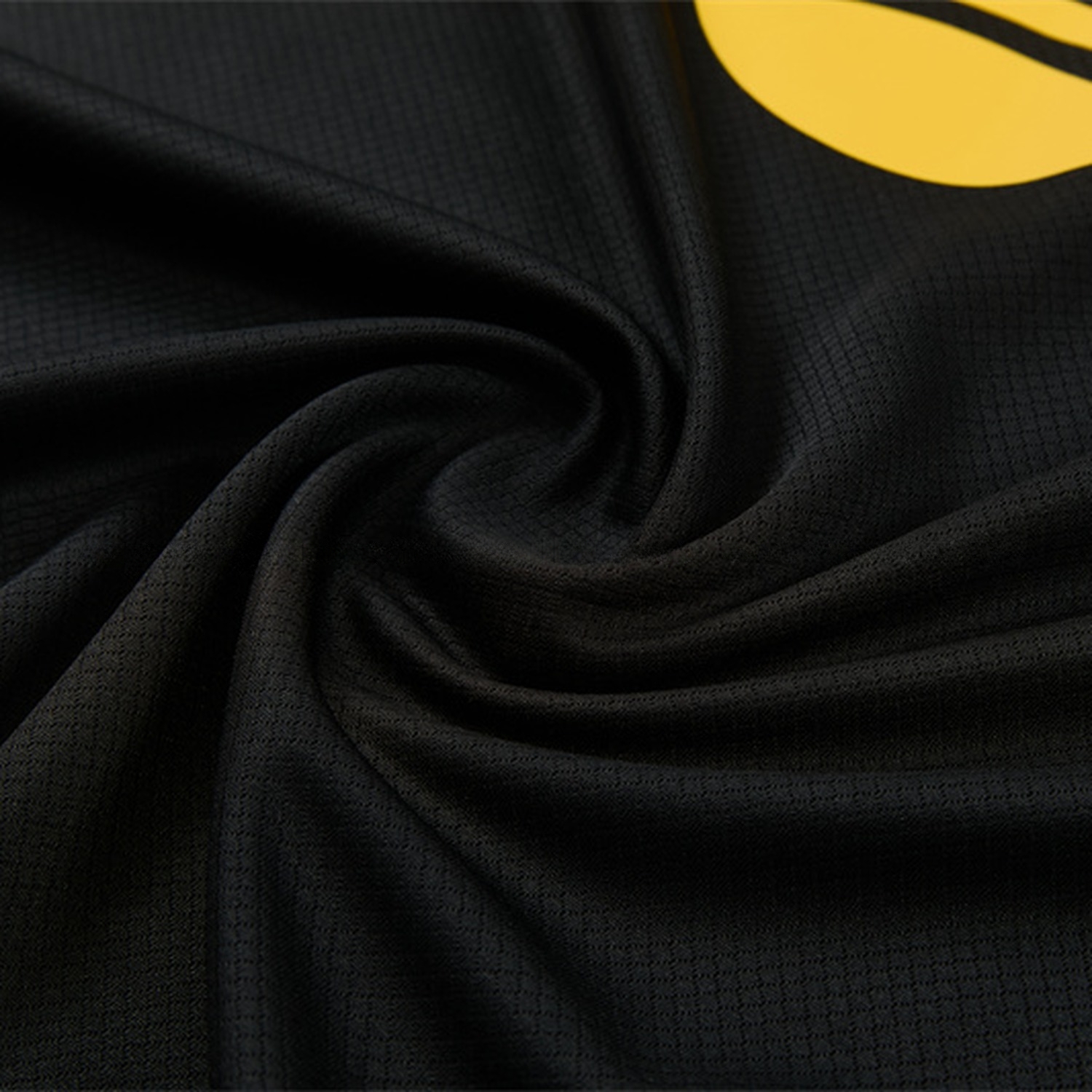 Barcelona 26-27 With Purple Kids Short-Sleeve Training Set - Black Top & Black Shorts - UnitedFutballJersey