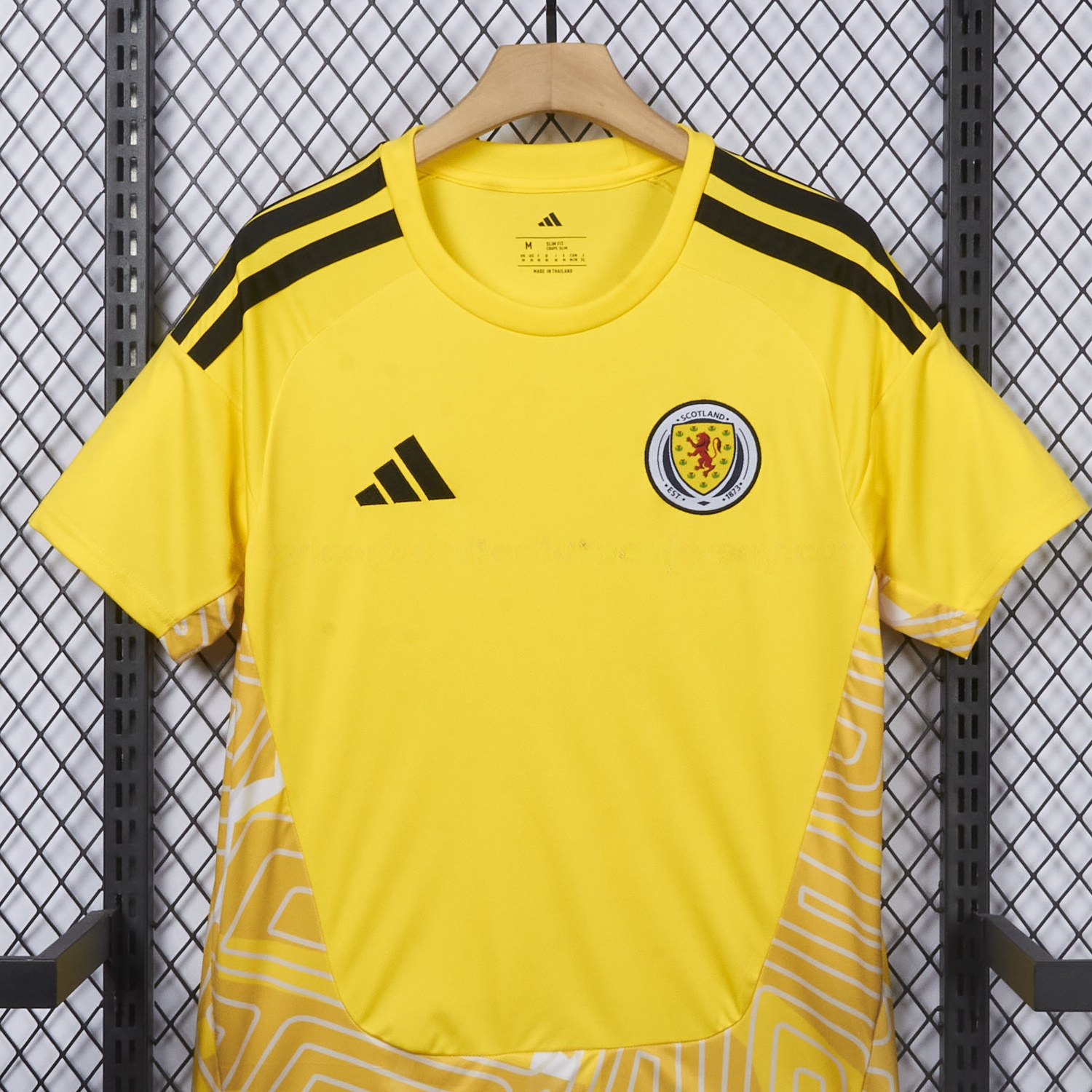 S-c-o.t l.a-n.d 2026 Yellow Goalkeeper Jersey - Fans Version - UnitedFutballJersey