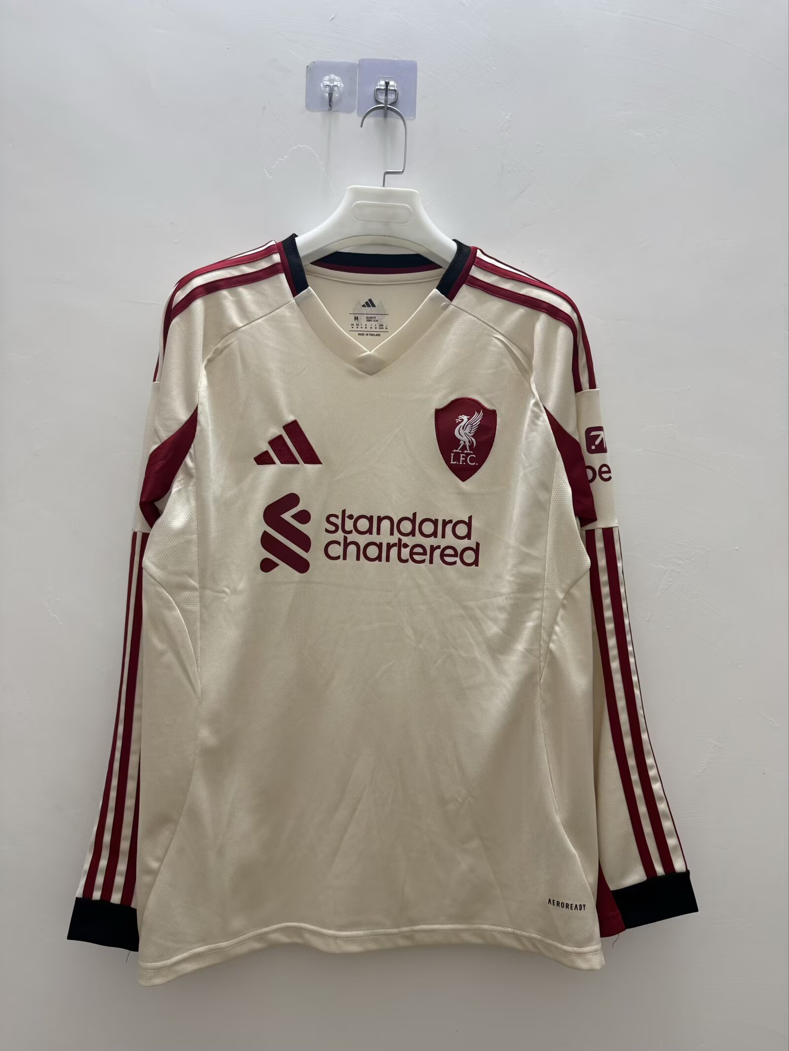 2025/2026 Long Sleeves Liverpool Away Soccer Football Jersey 1:1 Thai Quality