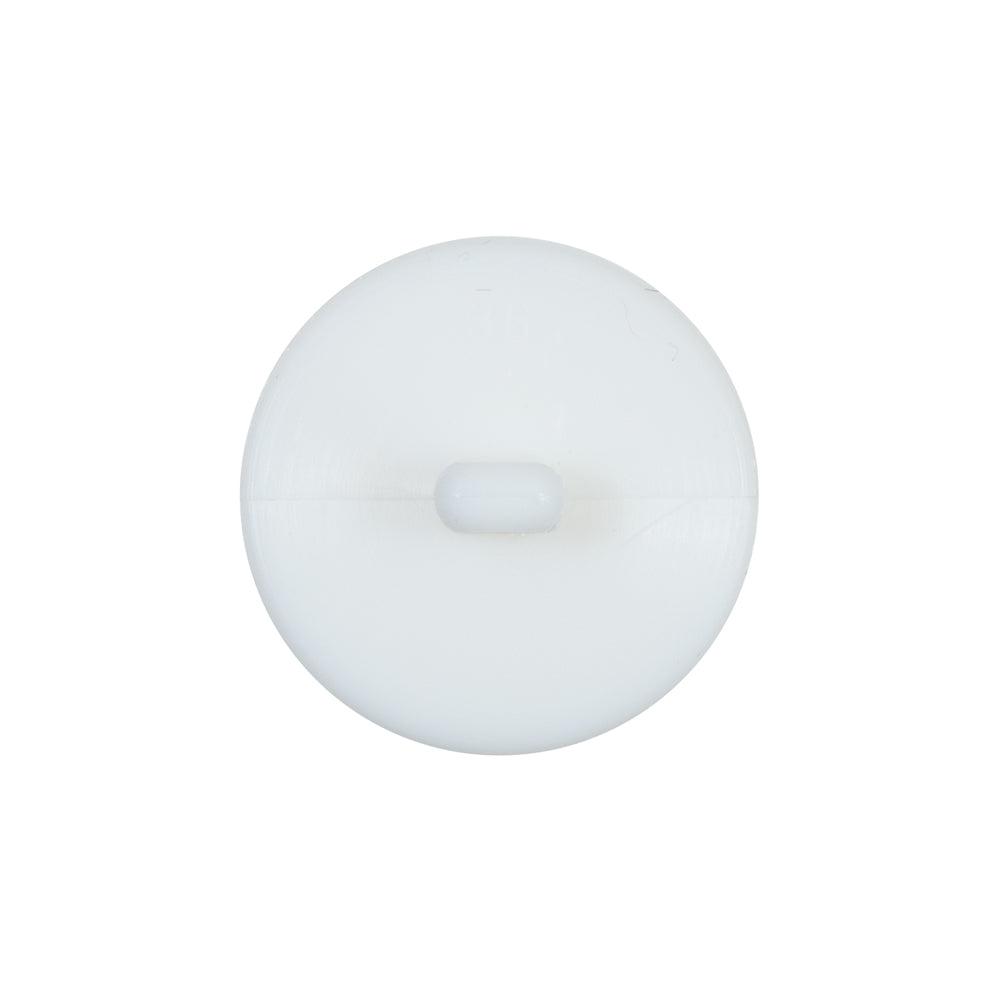 Italian White Plastic Shank Back Button - 36L/23mm - Joann Fabrics