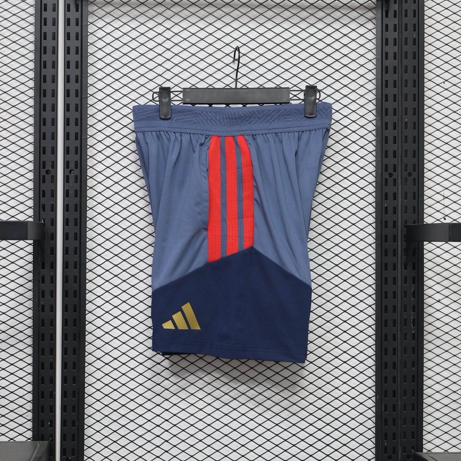 Bayern Munich 26-27 Grey Blue Shorts - Player Version - UnitedFutballJersey