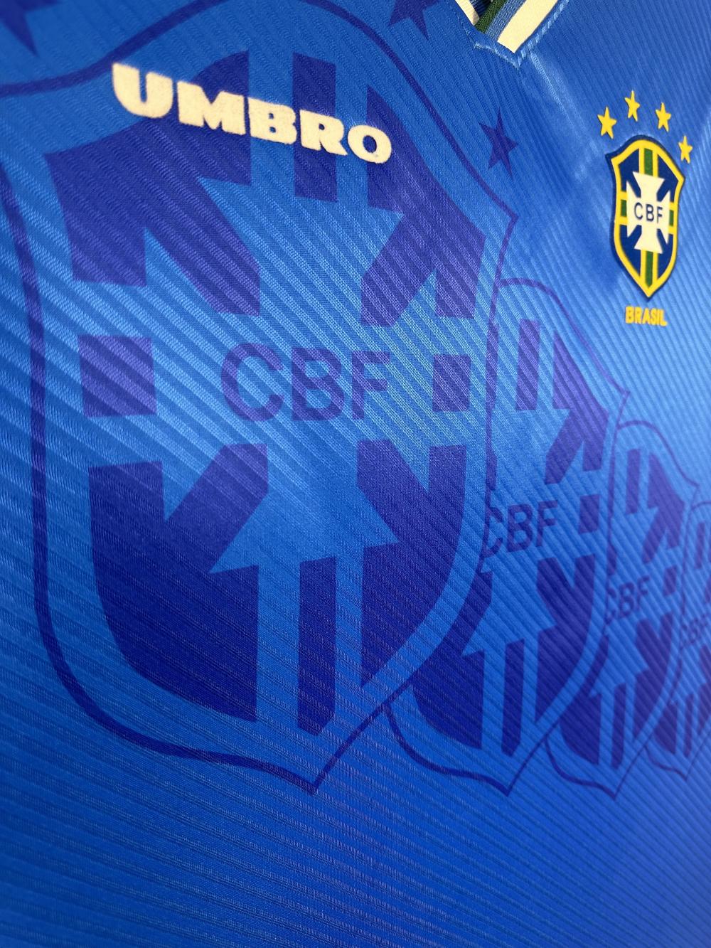 1996 Retro Brazil Away Soccer Jersey Football Shirt 1:1 Thai Quality