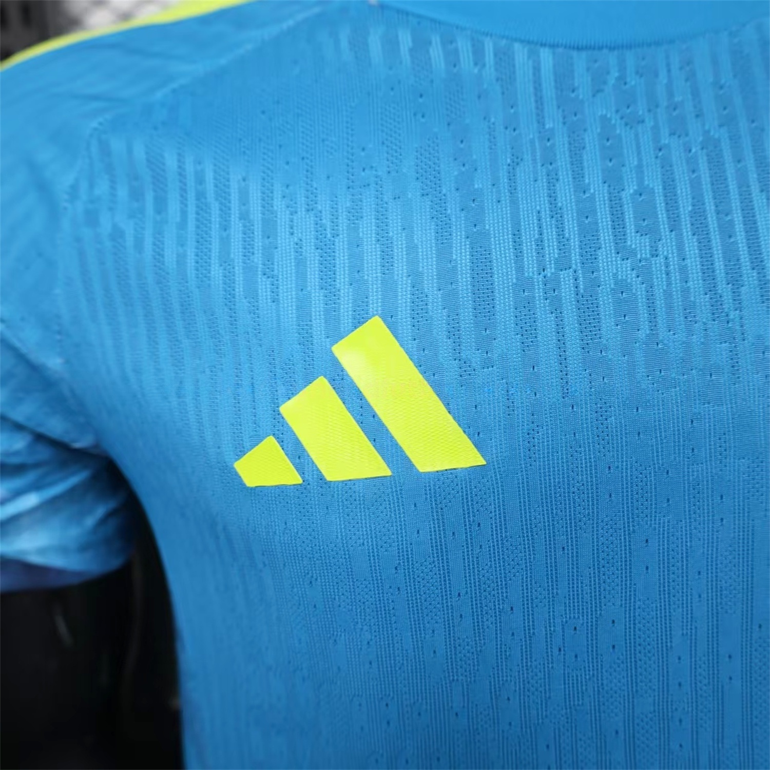 Spain 2026 Blue Goalkeeper Jersey - Player Version - UnitedFutballJersey