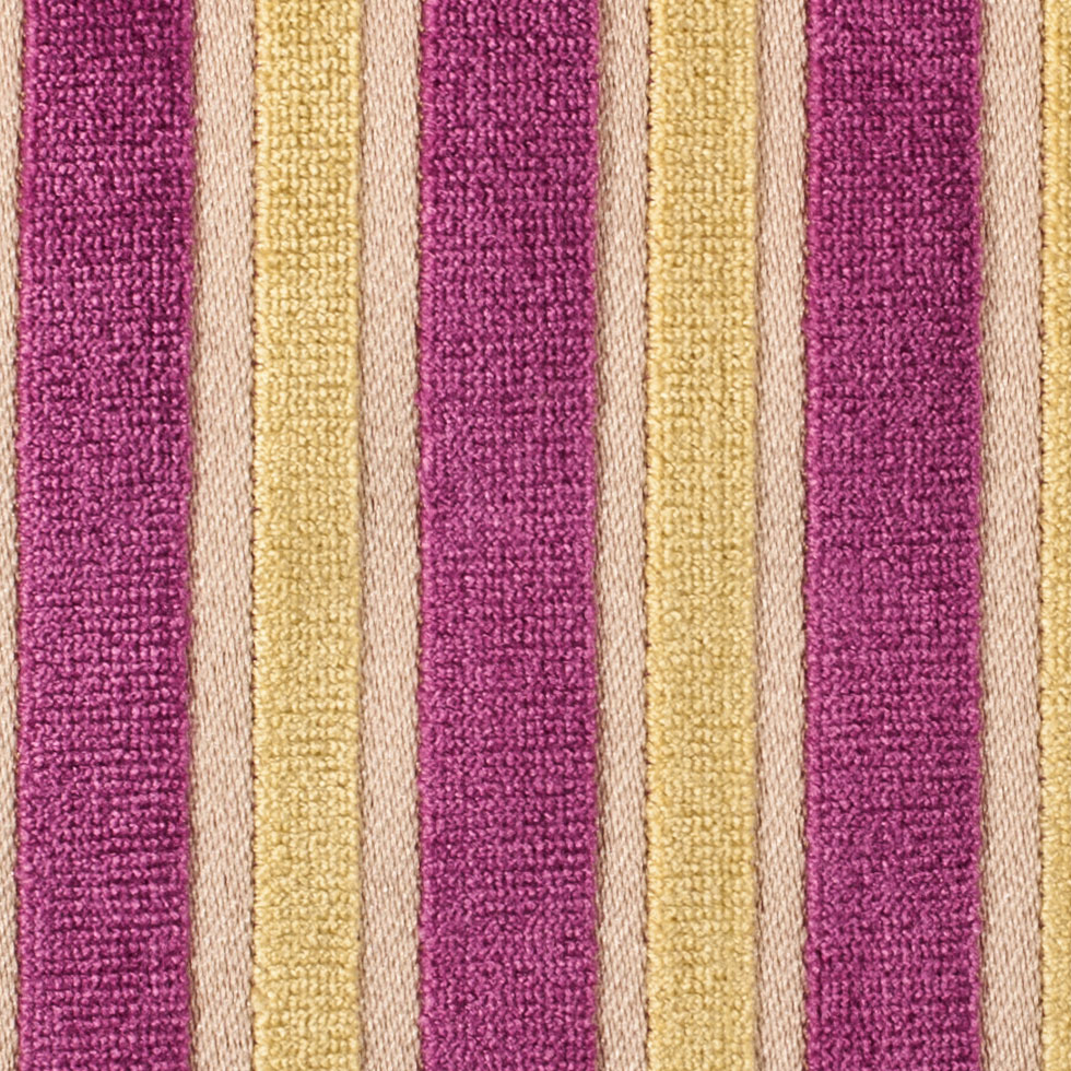 Lemon Fuchsia Stripes Velvet - Joann Fabrics