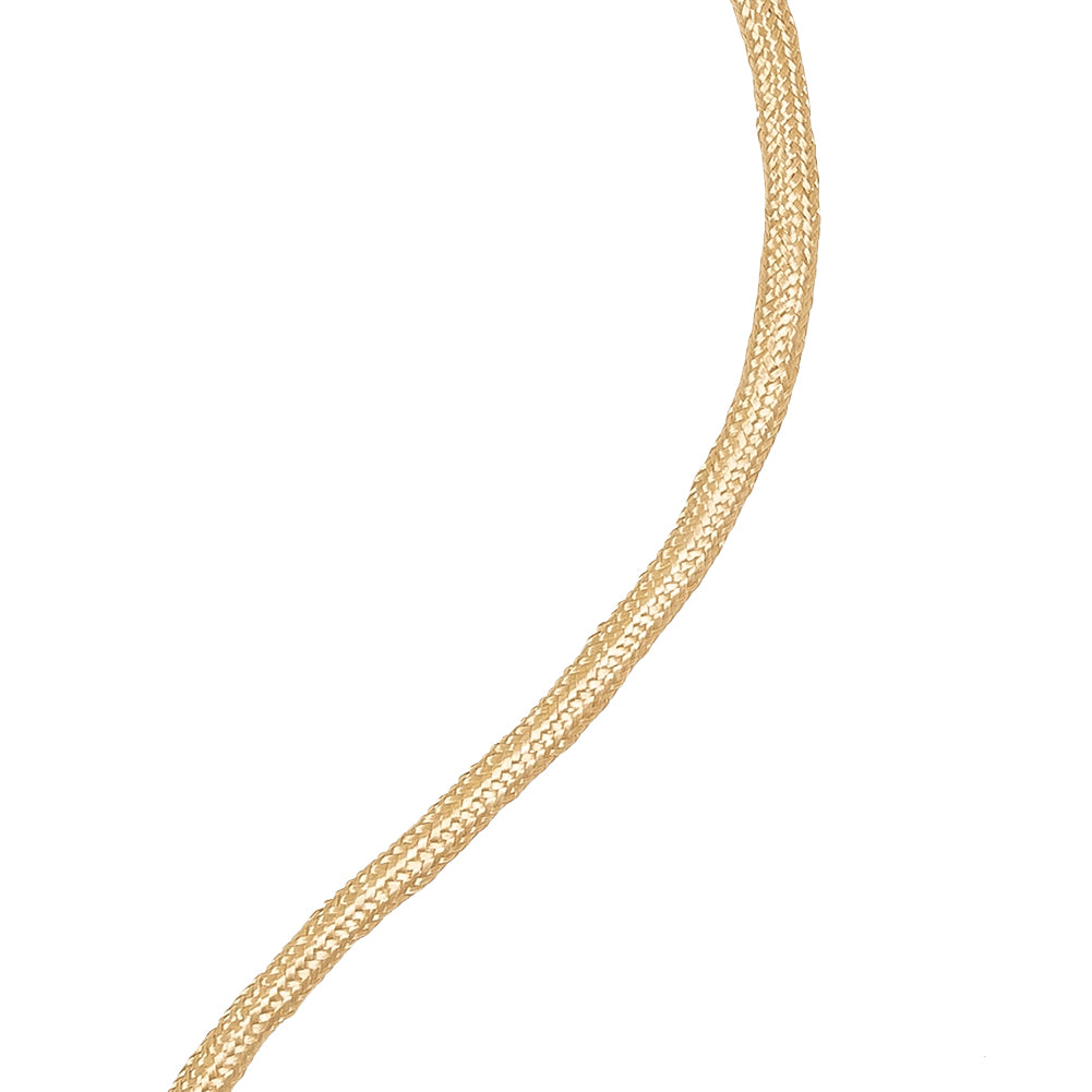 Beige Luminous Cotton Blend Braided Cord - 3mm - Joann Fabrics