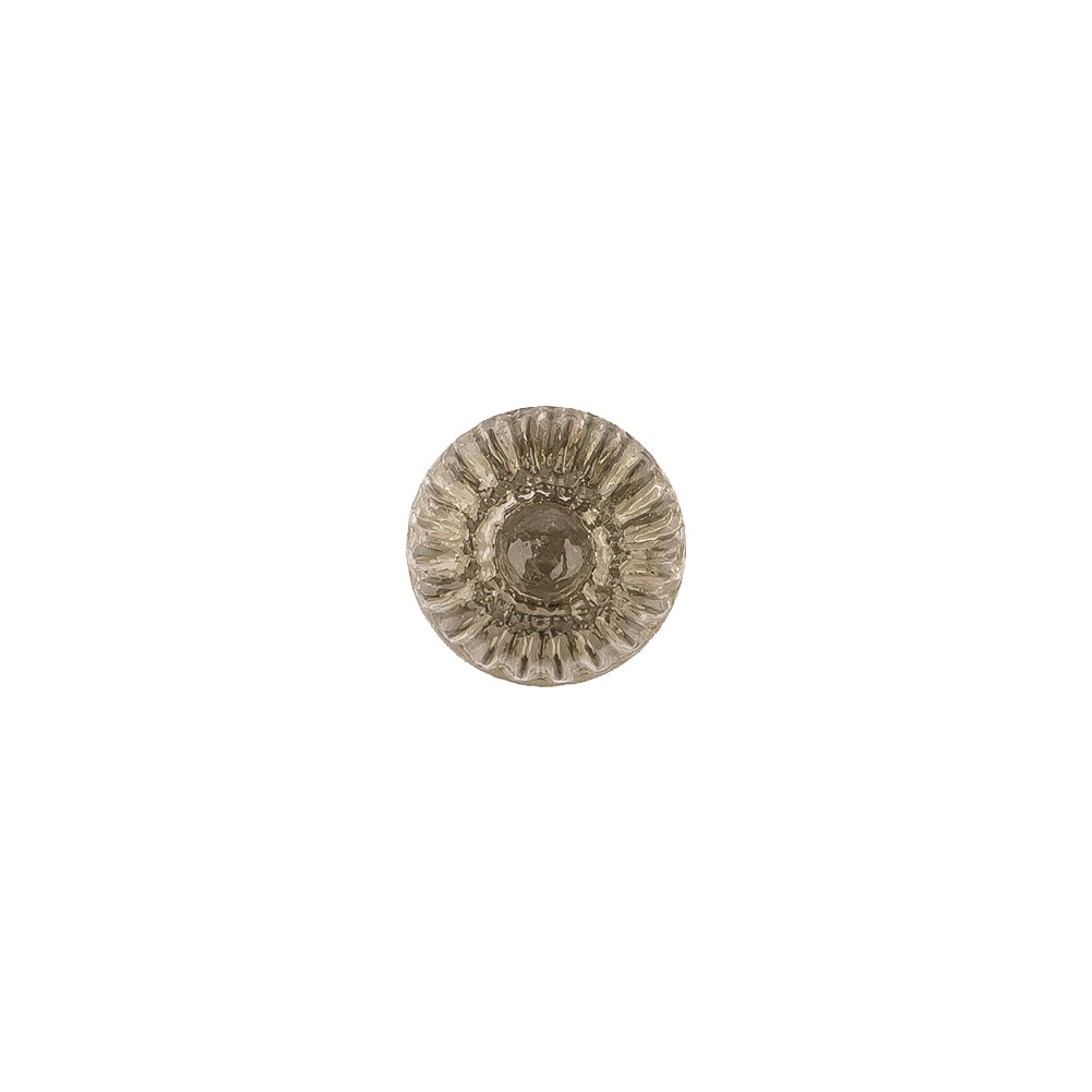 Translucent Citrine Abstract Radiating Shank Back Glass Button - 16L/10mm - Joann Fabrics