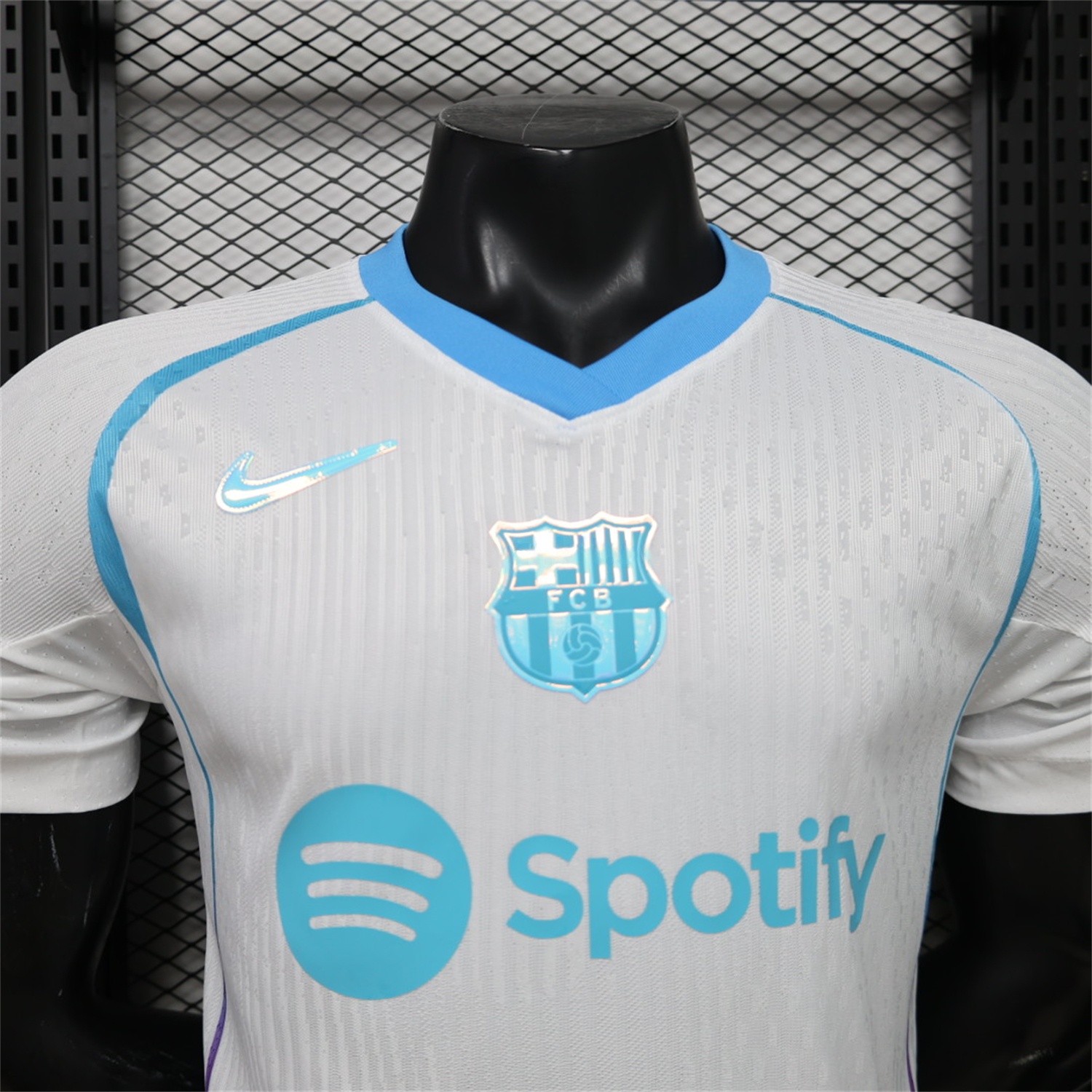 Barcelona 26-27 Blue White Special Jersey - Player Version - UnitedFutballJersey