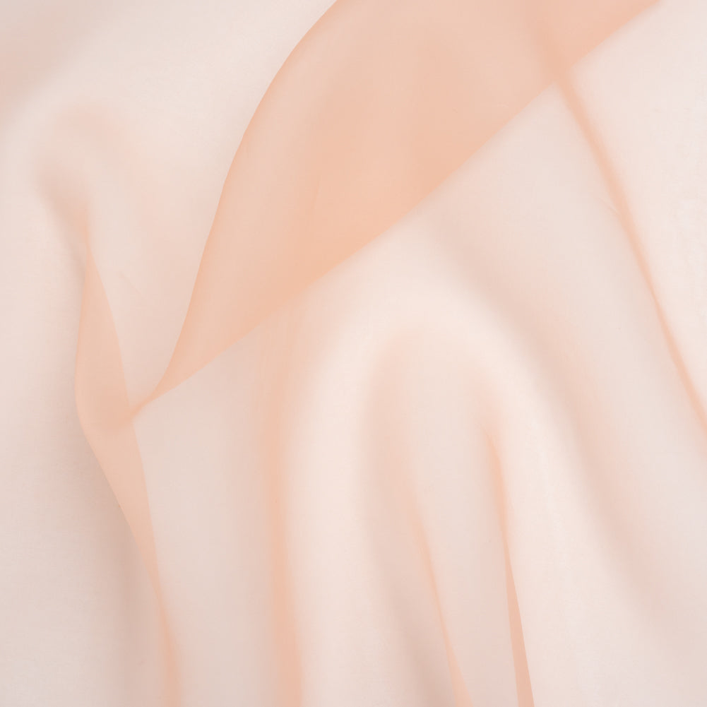Silk Organza - Peach - Famous Australian Designer Deadstock - Joann Fabrics