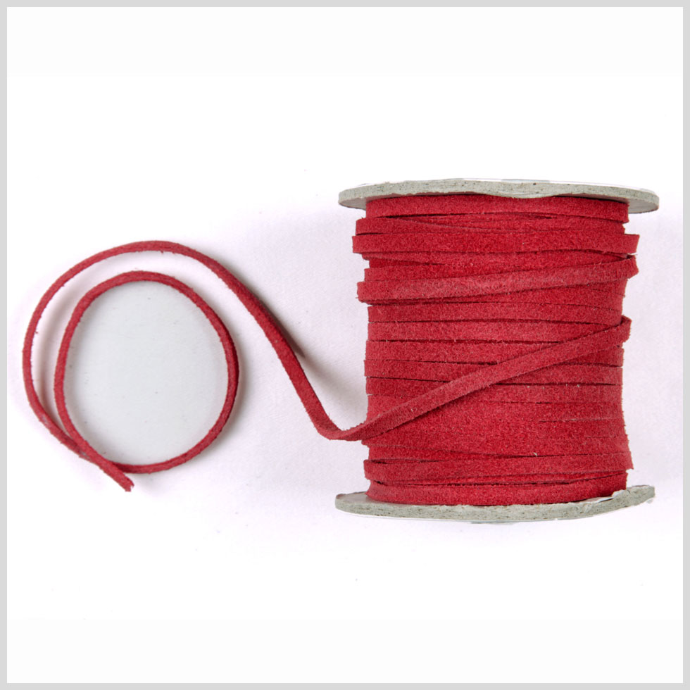 Red Suede Cord - 3 x 1.5 mm - Joann Fabrics