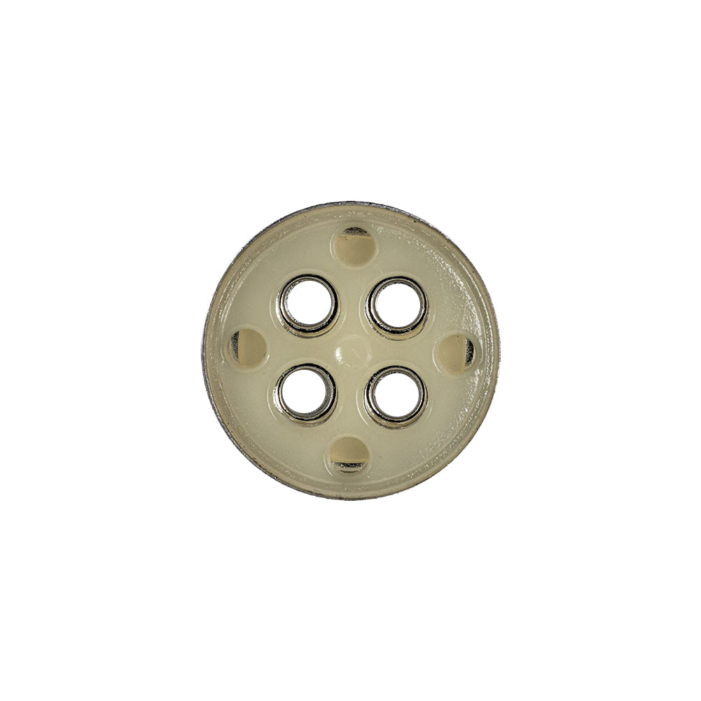 Silver Matte Nickel Metal Coat Button - 28L/18mm - Joann Fabrics
