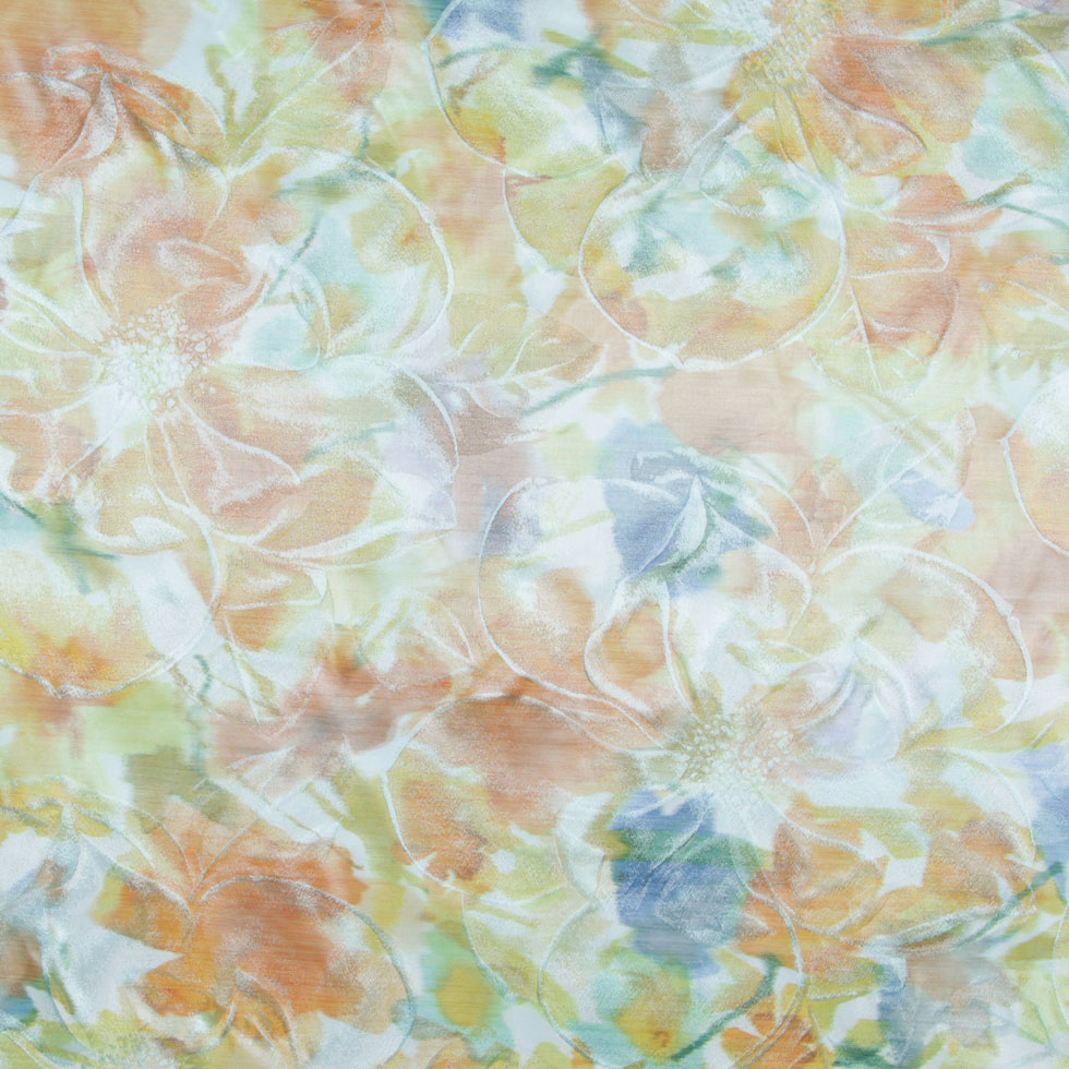 Ocean Breeze Floral Brocade - Joann Fabrics
