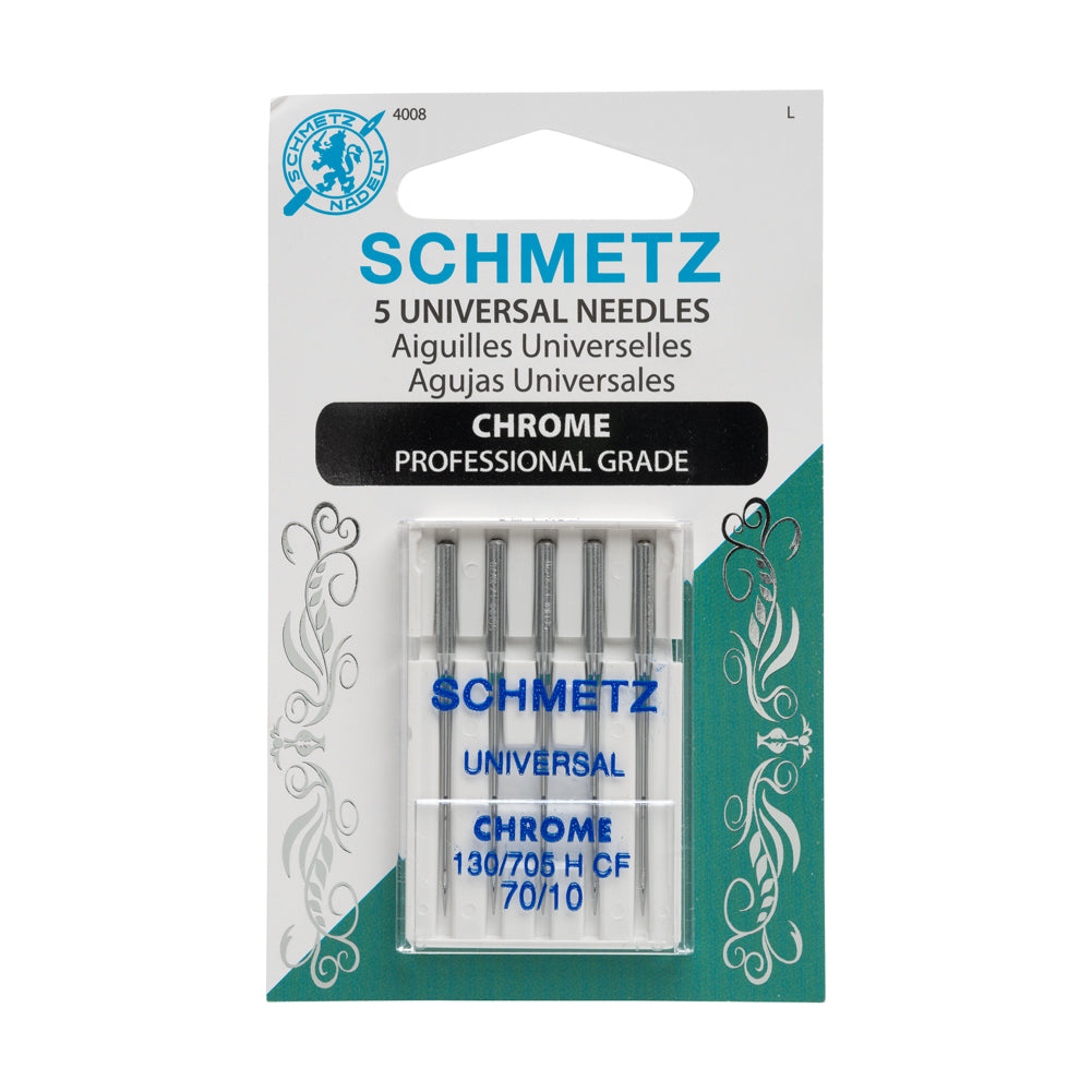 Schmetz Chrome Universal Machine Needles - 70/10 - 5 ct - Joann Fabrics