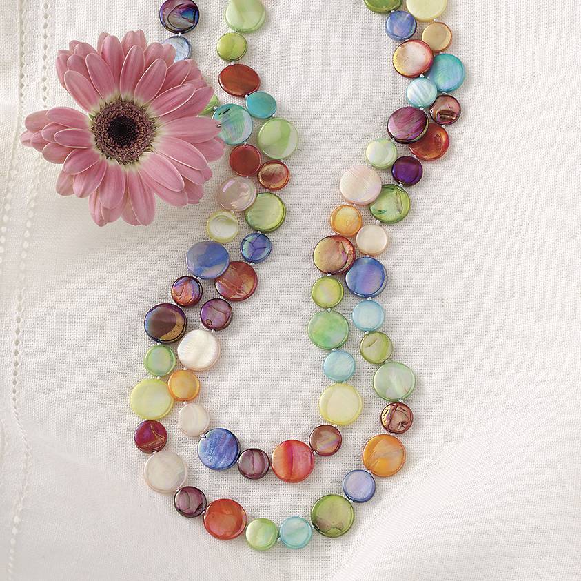 Handcrafted Mother-of-Pearl Necklace - Northstyle Catalog