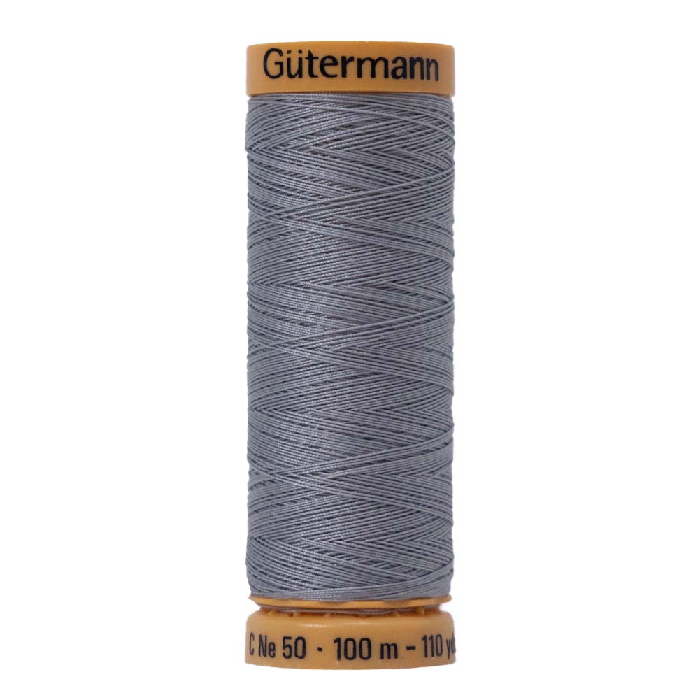 Gutermann Natural Cotton Thread 100m - 9200 Silver Streak - Joann Fabrics