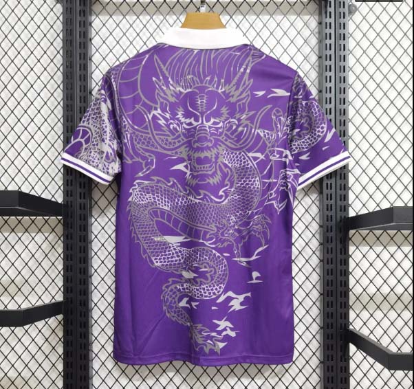 2023/2024 Real Madrid Chinese Dragon purple Football Shirt 1:1 Thai Quality