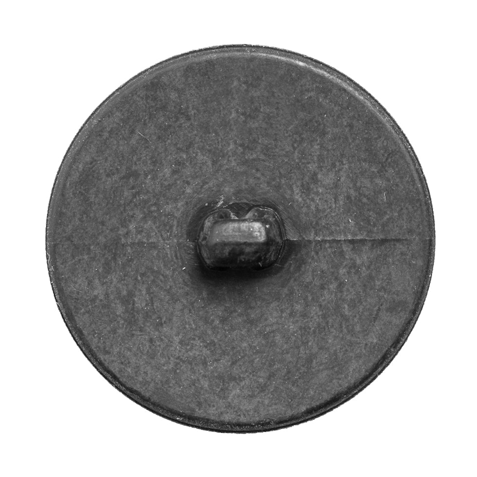Italian Gray Wavy-Textured Plastic Shank Back Button - 54L/34mm - Joann Fabrics