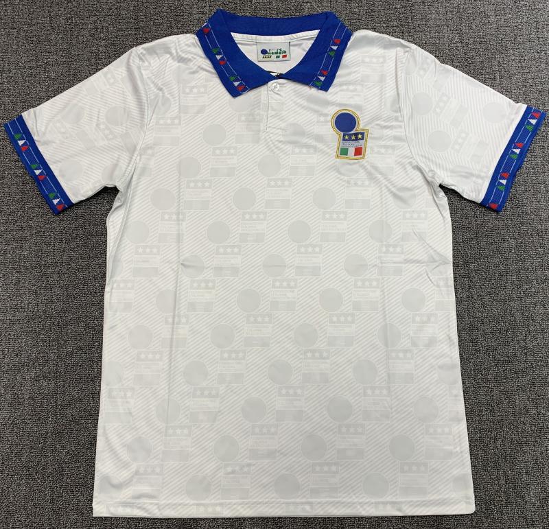 1994 Retro FIFA Italy Away Soccer Shirt 1:1 Thai Quality