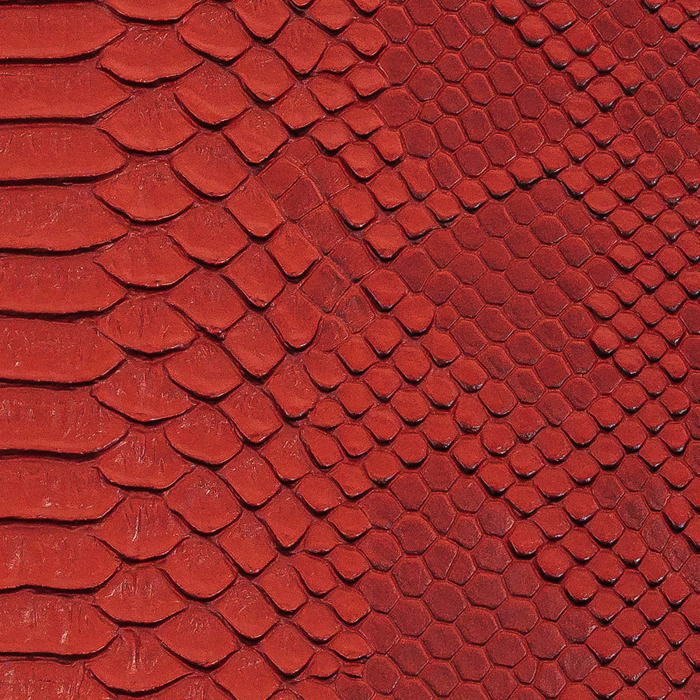 Python Embossed Vinyl - Pompeian Red - Joann Fabrics