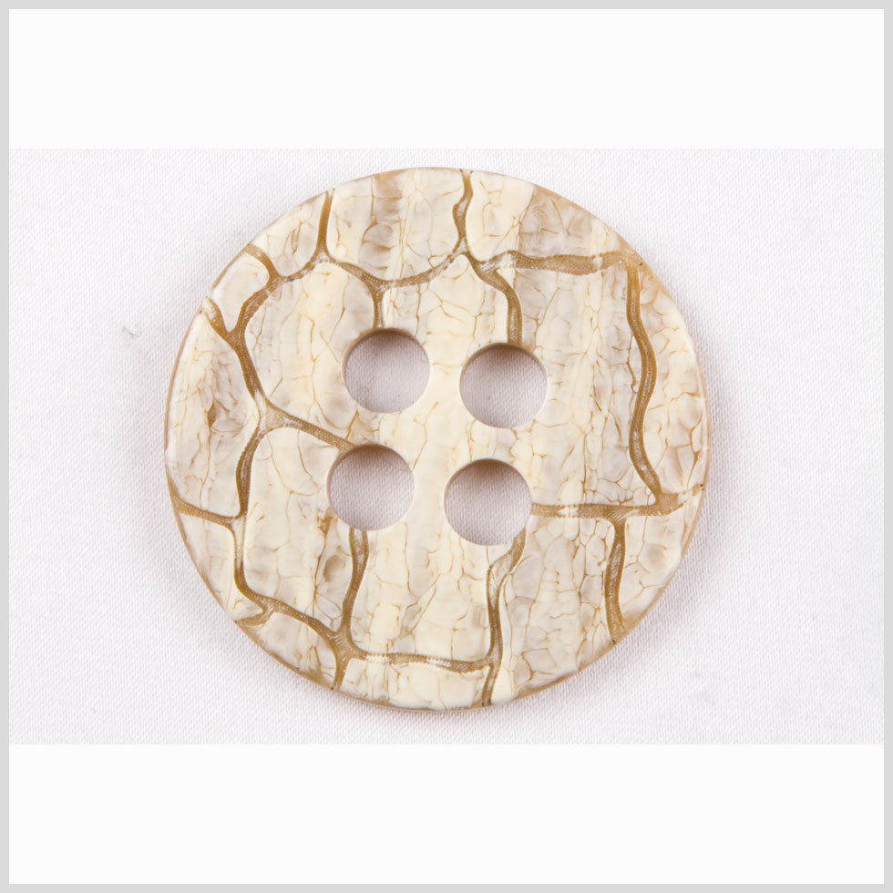 Beige Plastic Coat Button - 44L/28mm - Joann Fabrics