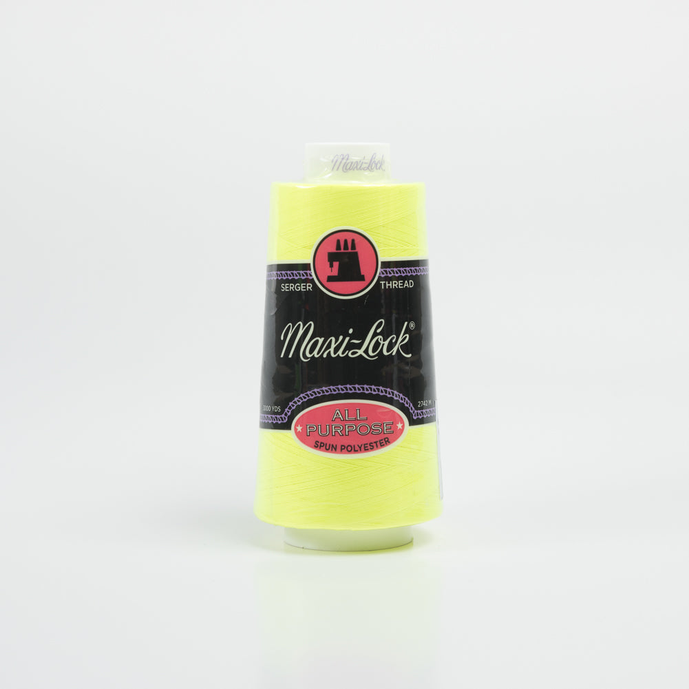 Maxi-Lock Serger Thread 3000yds - Neon Yellow - Joann Fabrics
