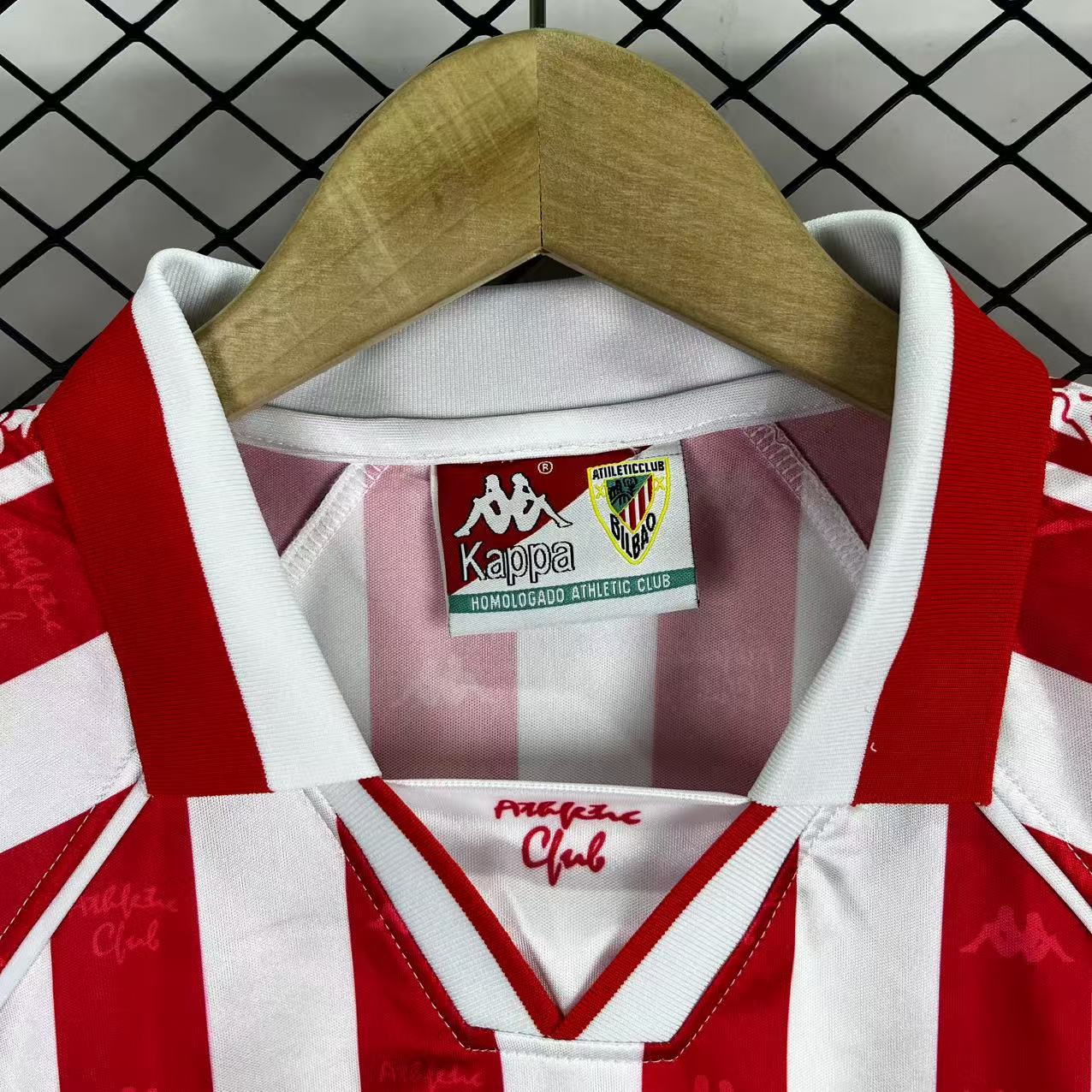 1995/1997 Retro Athletic Bilbao Home Football Shirt 1:1 Thai Quality