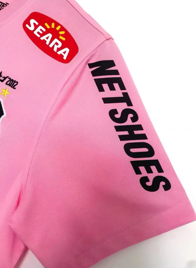 2012 Retro Santos Pink Football Jersey 1:1 Thai Quality