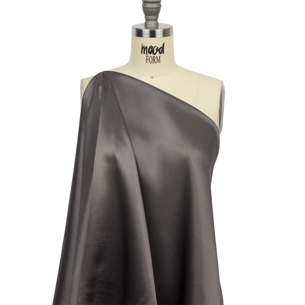 Sustainable Viscose Fluid Satin - Slate - Mood Exclusive Elliana Collection - Joann Fabrics