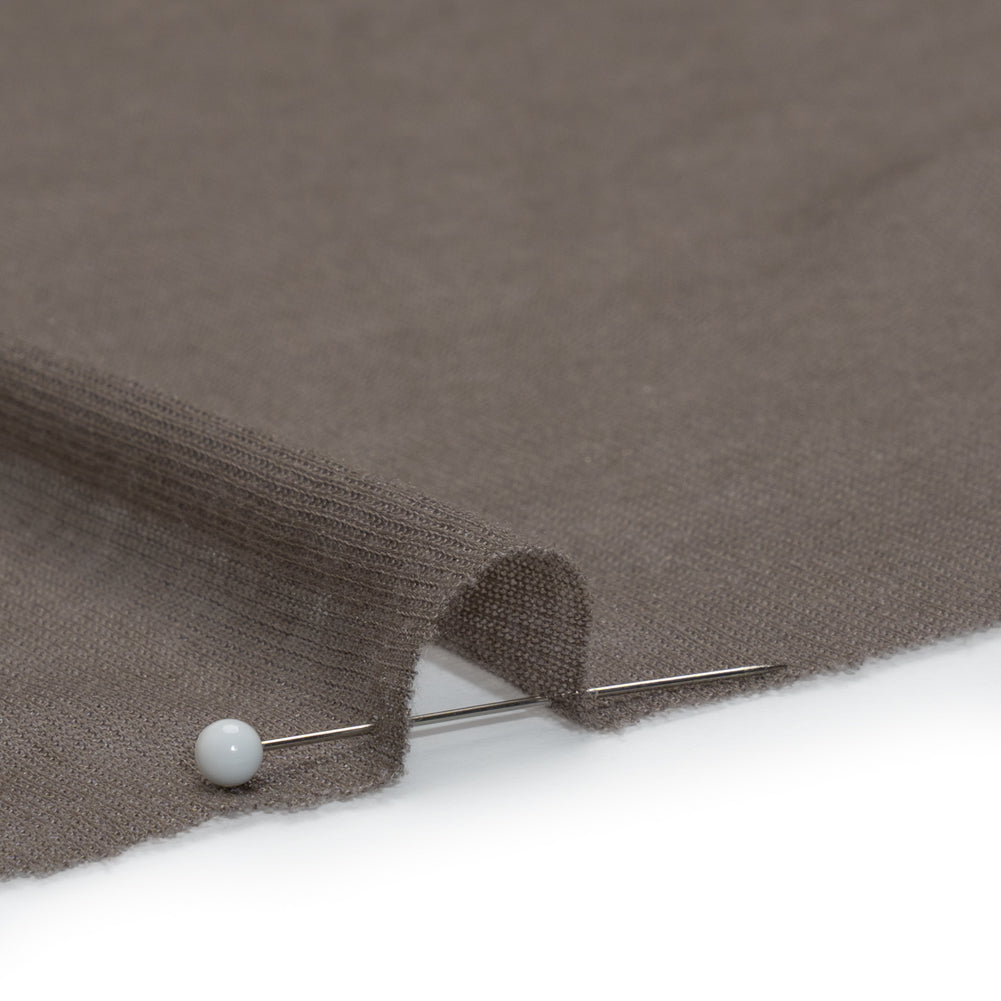 Featherweight Polyester Interlock Knit - Gray - Designer Deadstock - Joann Fabrics