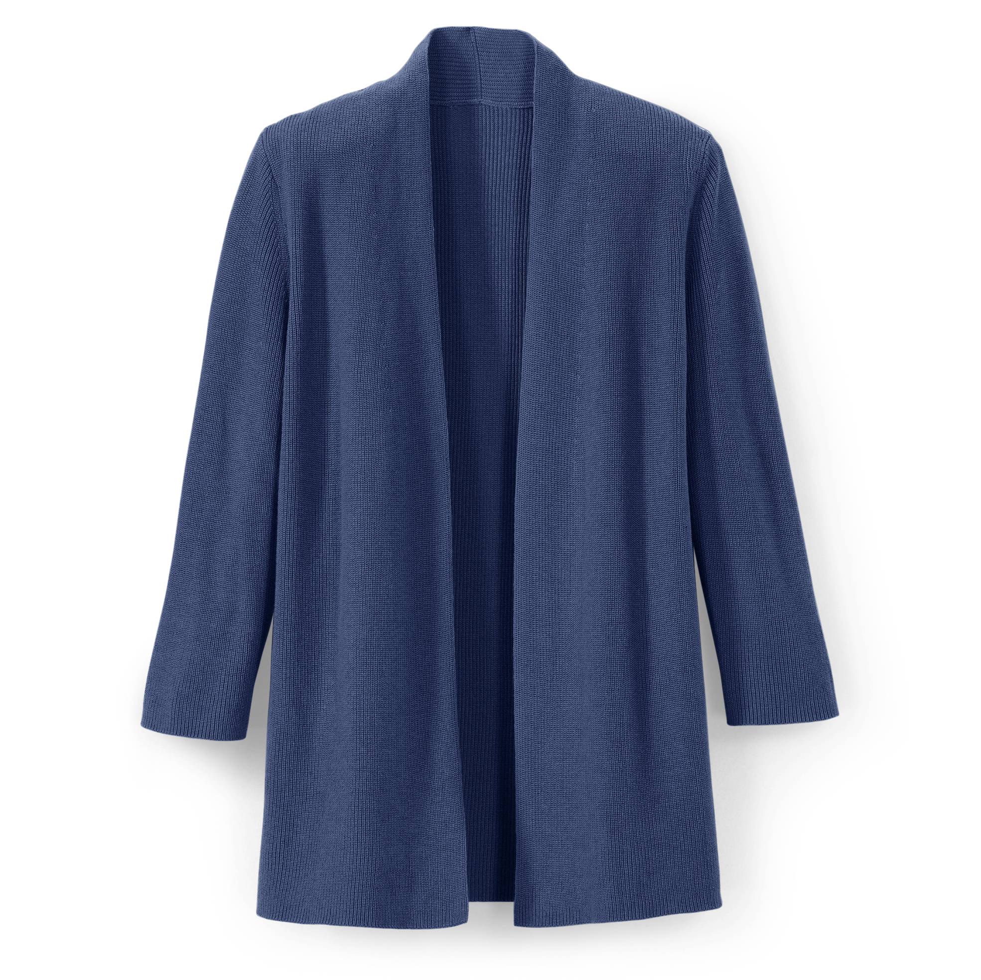 Draped Open-Front Cardigan - Northstyle Catalog