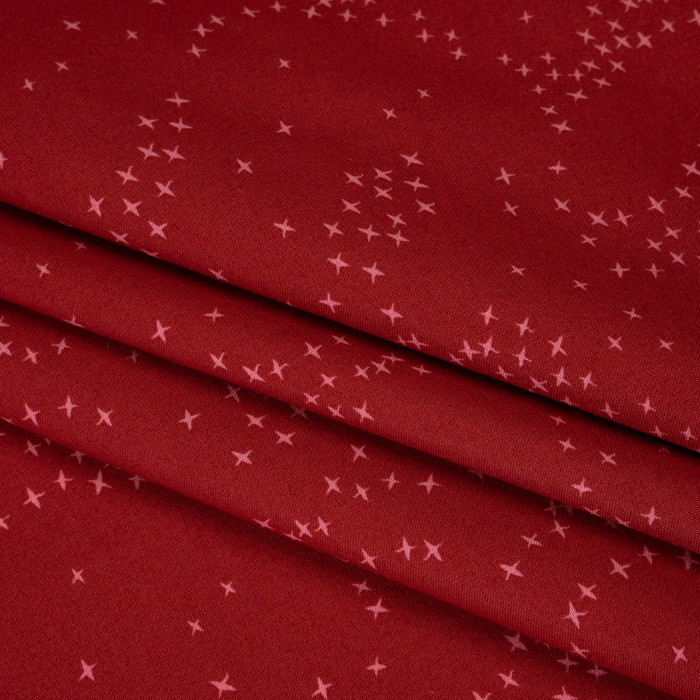 Printed Quilting Cotton by Ghazal Razavi for FIGO Studio - Red Birds - Seasons Basics Collection - Joann Fabrics