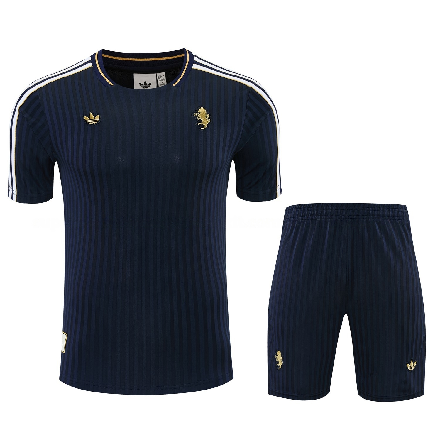 Juventus 25-26 Short-Sleeve Training Set - Navy Blue Top & Navy Blue Shorts - UnitedFutballJersey