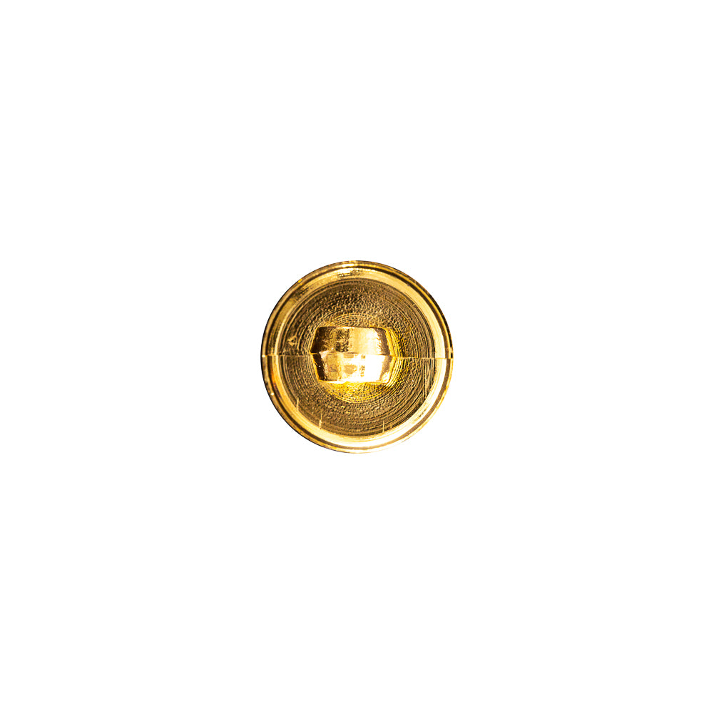 Italian Gold Domed Plastic Shank-Back Button - 16L/10mm - Joann Fabrics