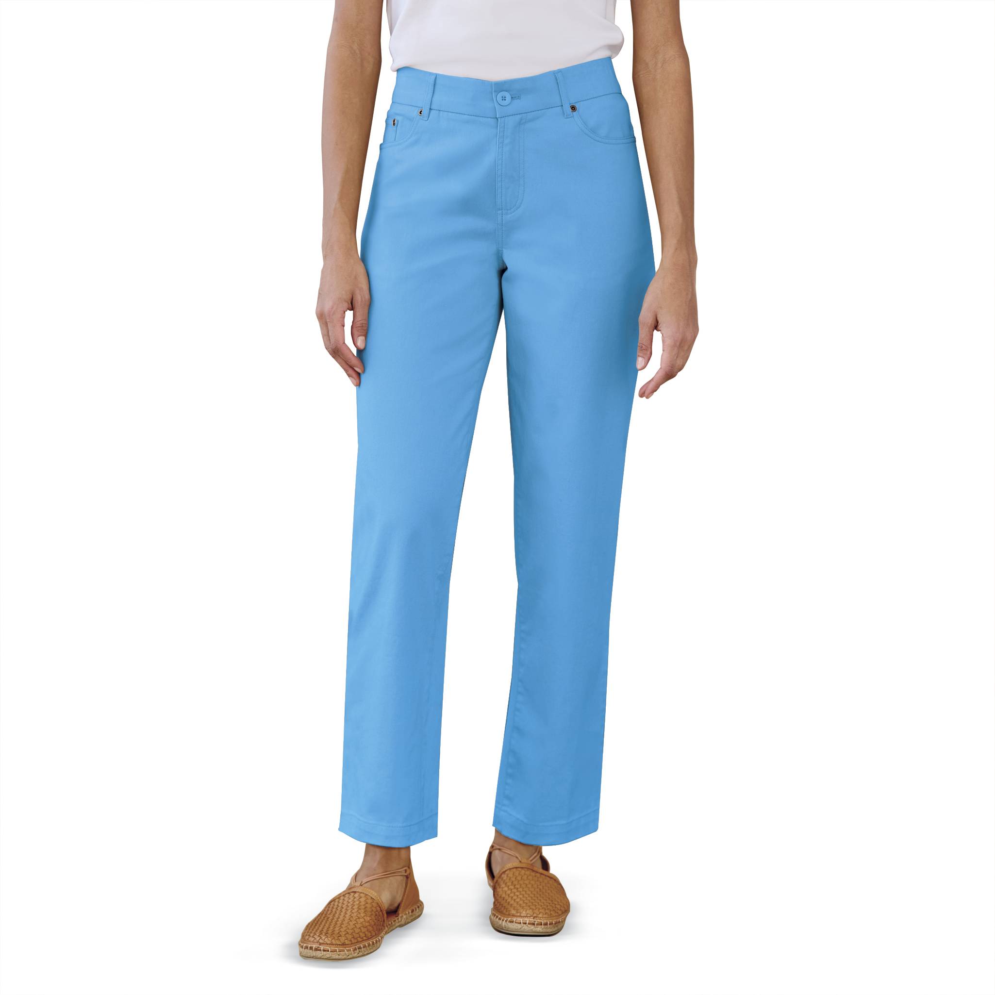 Comfort Waist Hamilton Stretch Twill Ankle Pant - Northstyle Catalog