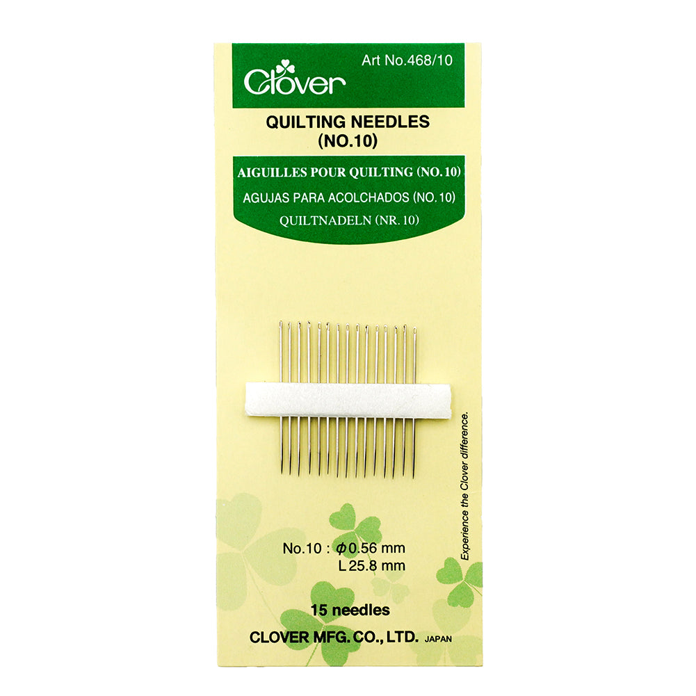 Clover Quilting Needles - Size 10 - 15 ct - Joann Fabrics