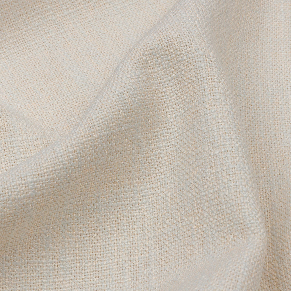 Soft Textured Recycled Polyester Drapery Woven - Pearl - British Imported - Joann Fabrics