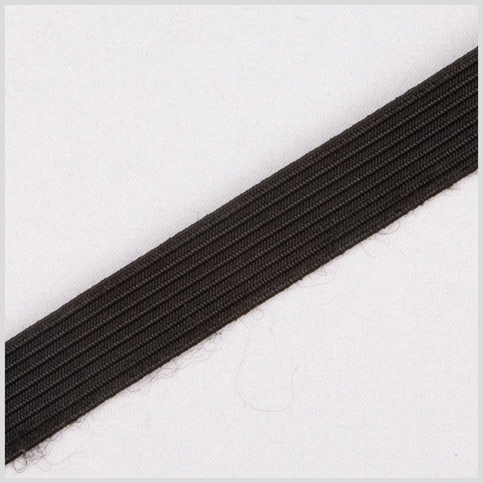 Black Elastic - 0.25